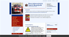 Desktop Screenshot of hasici.brandysek.cz